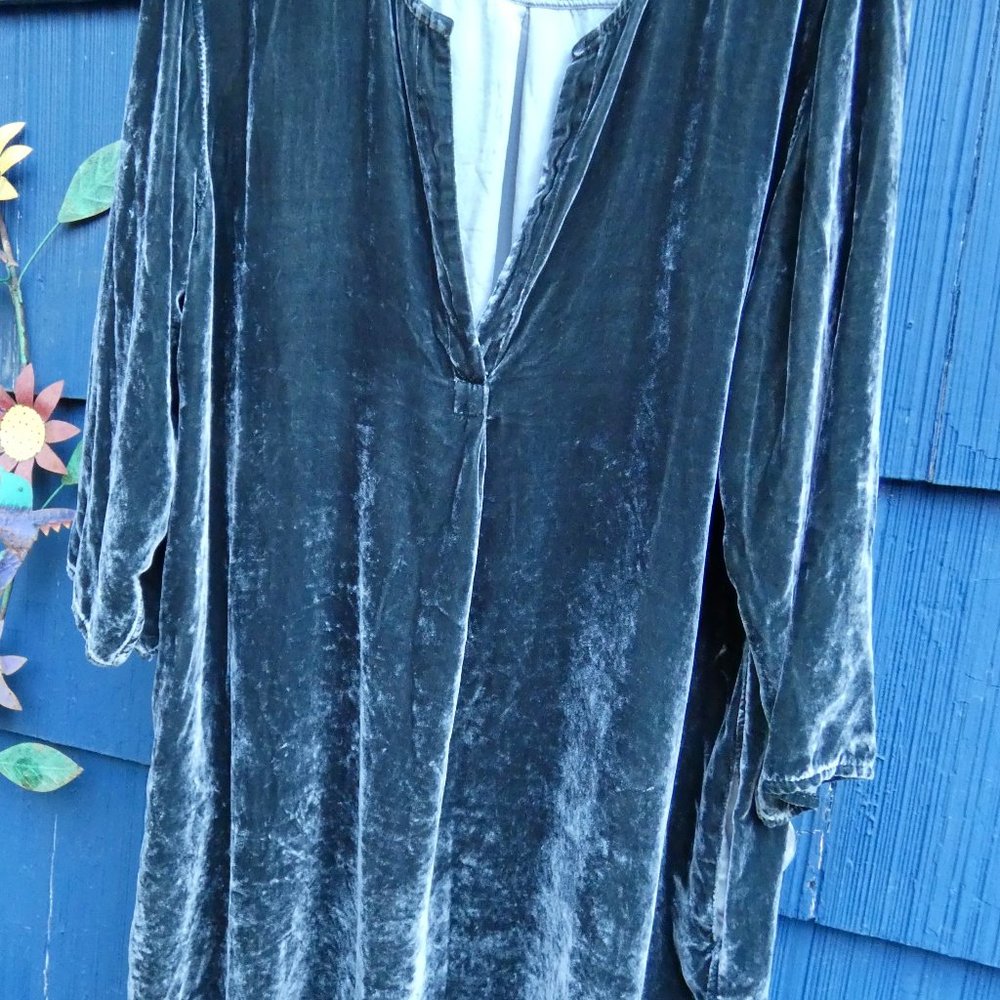 GORGEOUS Silk/Rayon Blend Tunic Dress by CP Shades!